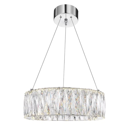 Cwi Lighting Juno LED Chandelier With Chrome Finish 5704P16-1-601-B